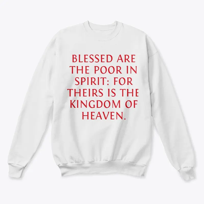 Blessed Are the Poor in Spirit